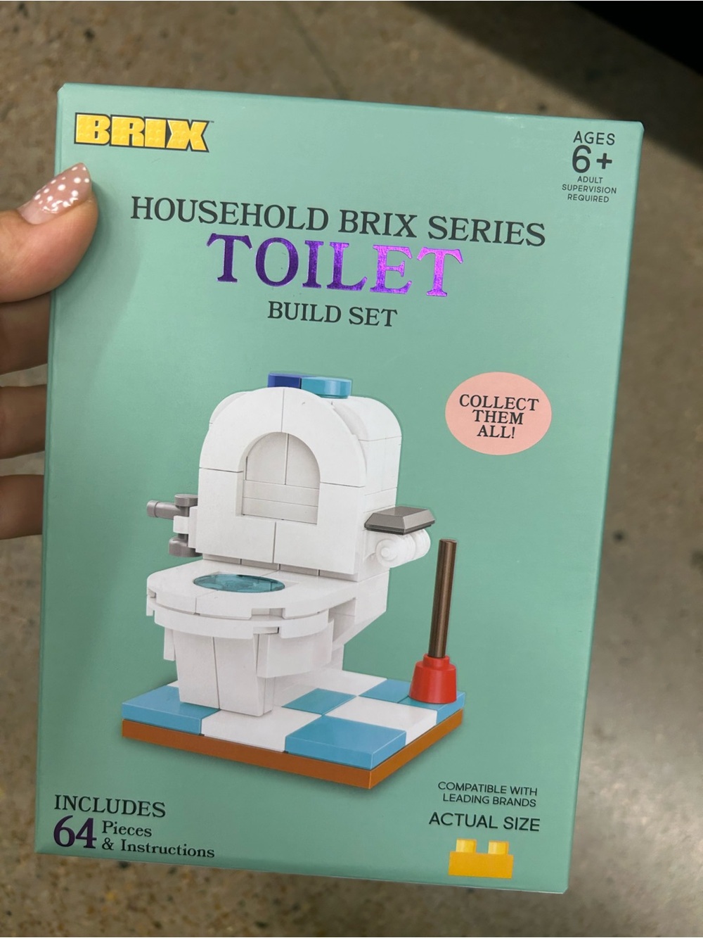 NWT Toilet Building Set